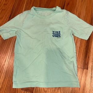 Vineyard Vines Kids Aqua Short Sleeve Tee